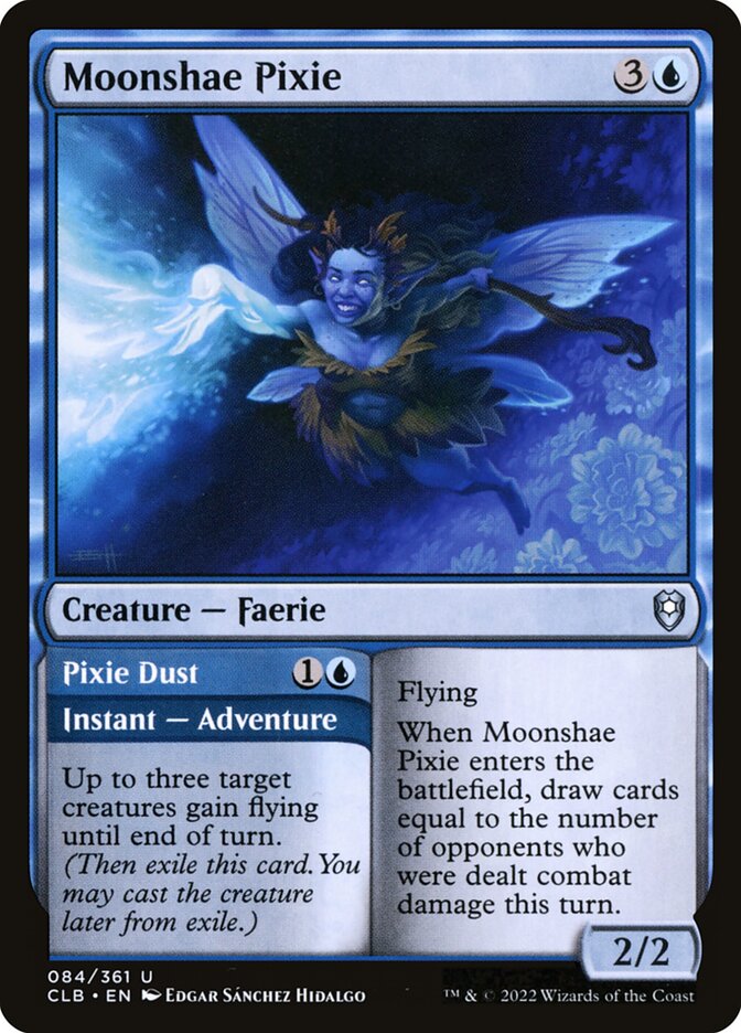Moonshae Pixie // Pixie Dust 84 (Commander Legends: Battle for Baldur's Gate)  | Chromatic Games