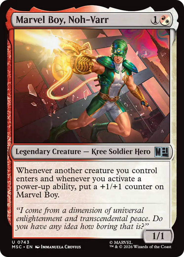 Marvel Boy, Noh-Varr [Marvel Super Heroes] | Chromatic Games