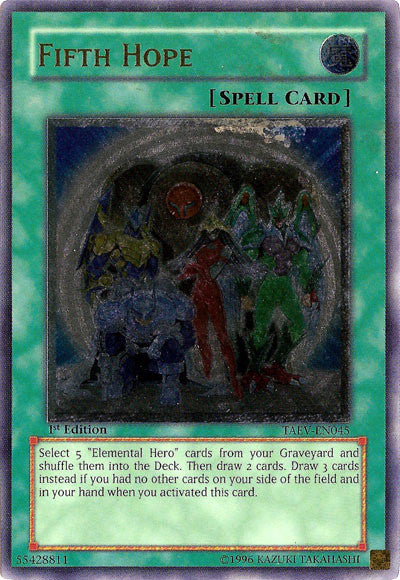 Fifth Hope [TAEV-EN045] Ultimate Rare | Chromatic Games