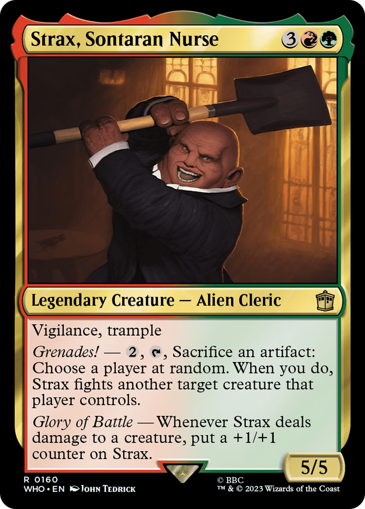 Strax, Sontaran Nurse [Doctor Who] | Chromatic Games