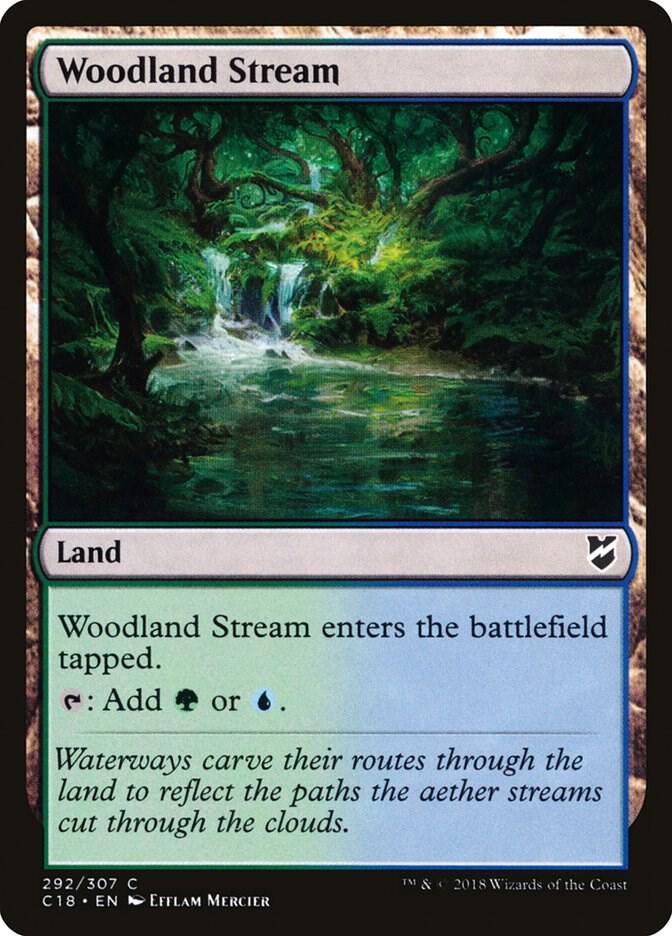 Woodland Stream 292/307 (Commander 2018)  | Chromatic Games