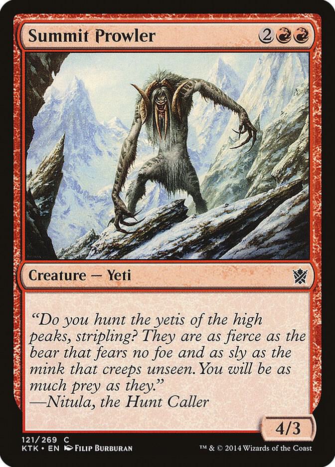 Summit Prowler 121 (Khans of Tarkir)  | Chromatic Games