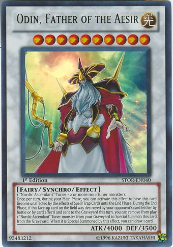 Odin, Father of the Aesir [STOR-EN040] Ultra Rare | Chromatic Games