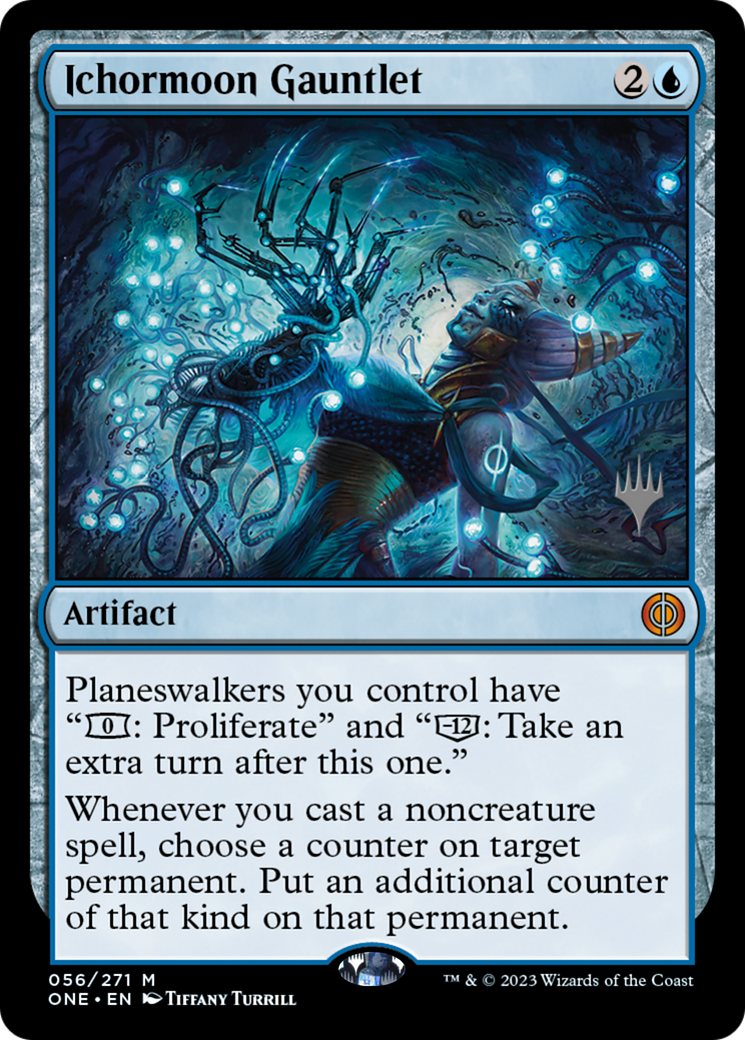 Ichormoon Gauntlet (Promo Pack) [Phyrexia: All Will Be One Promos] | Chromatic Games