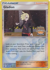 Gladion (95/111) (Regional Championship Promo Staff) [Sun & Moon: Crimson Invasion] | Chromatic Games