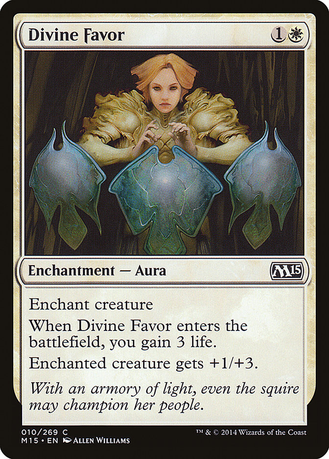Divine Favor 10/269 (Magic 2015 (M15))  | Chromatic Games