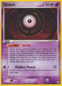 Unown (O) (O/28) [EX: Unseen Forces] | Chromatic Games