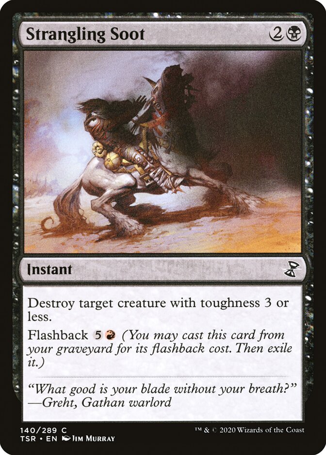 Strangling Soot 140/289 (Time Spiral: Remastered)  - Foil | Chromatic Games