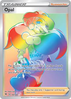 Opal (197/185) [Sword & Shield: Vivid Voltage] | Chromatic Games