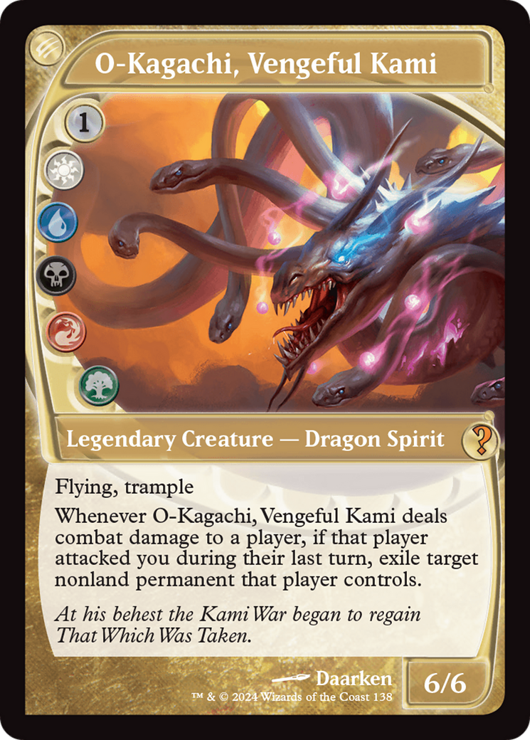 O-Kagachi, Vengeful Kami (Future Sight) [Mystery Booster 2] | Chromatic Games