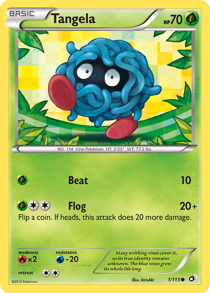 Tangela (1/113) [Black & White: Legendary Treasures] | Chromatic Games