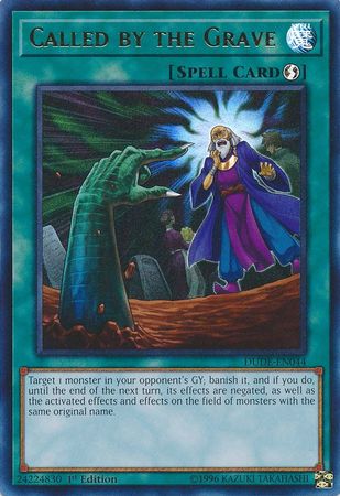 Called by the Grave [DUDE-EN044] Ultra Rare | Chromatic Games