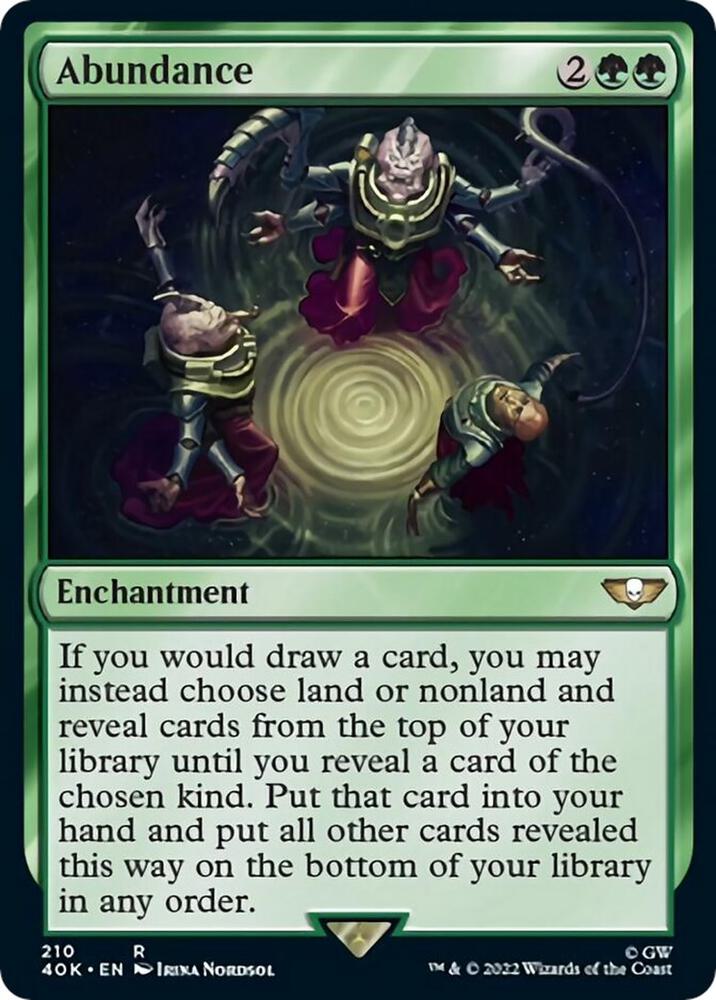 Abundance 210/617 (Universes Beyond: Warhammer 40,000)  | Chromatic Games