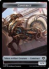 Eldrazi Spawn // Construct (0042) Double-Sided Token [Commander Masters Tokens] | Chromatic Games