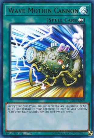 Wave-Motion Cannon [DUDE-EN039] Ultra Rare | Chromatic Games