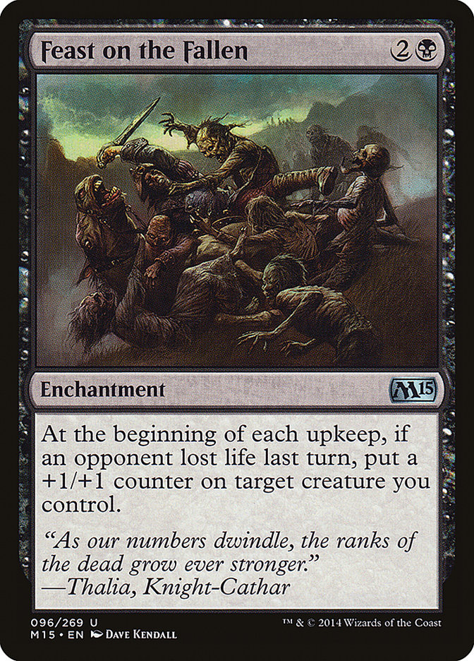 Feast on the Fallen 96 (Magic 2015 (M15))  | Chromatic Games