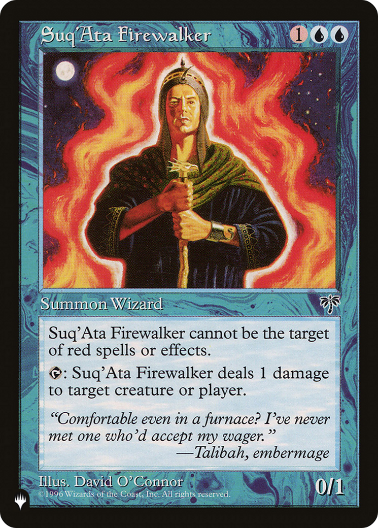 Suq'Ata Firewalker [The List Reprints] | Chromatic Games