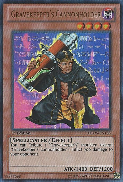 Gravekeeper's Cannonholder [LCYW-EN188] Ultra Rare | Chromatic Games