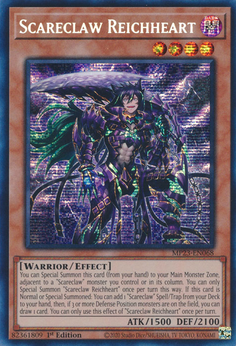 Scareclaw Reichheart [MP23-EN068] Prismatic Secret Rare | Chromatic Games