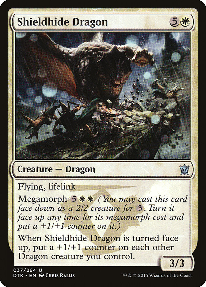 Shieldhide Dragon 37/264 (Dragons of Tarkir)  | Chromatic Games