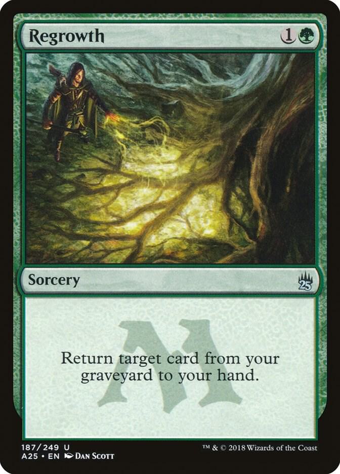 Regrowth 187/249 (Masters 25)  - Foil | Chromatic Games