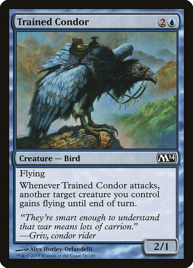 Trained Condor 76/249 (Magic 2014 (M14))  | Chromatic Games