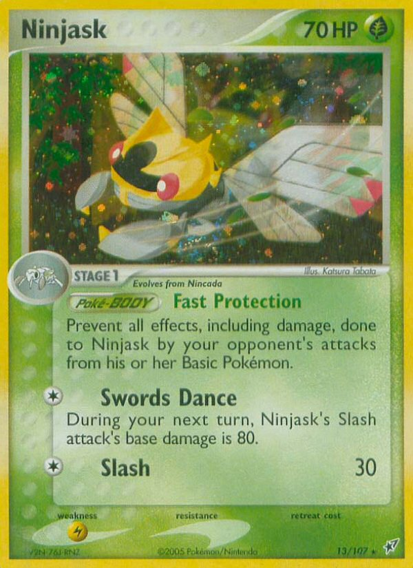 Ninjask (13/107) [EX: Deoxys] | Chromatic Games