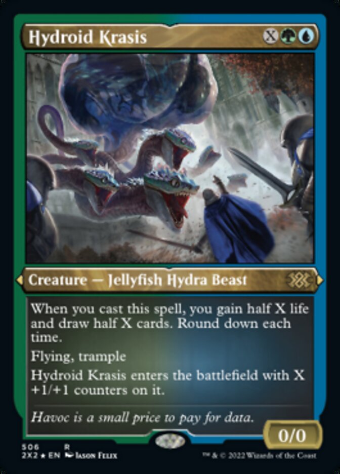 Hydroid Krasis (Foil Etched) [Double Masters 2022] | Chromatic Games