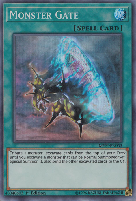 Monster Gate [MYFI-EN053] Super Rare | Chromatic Games