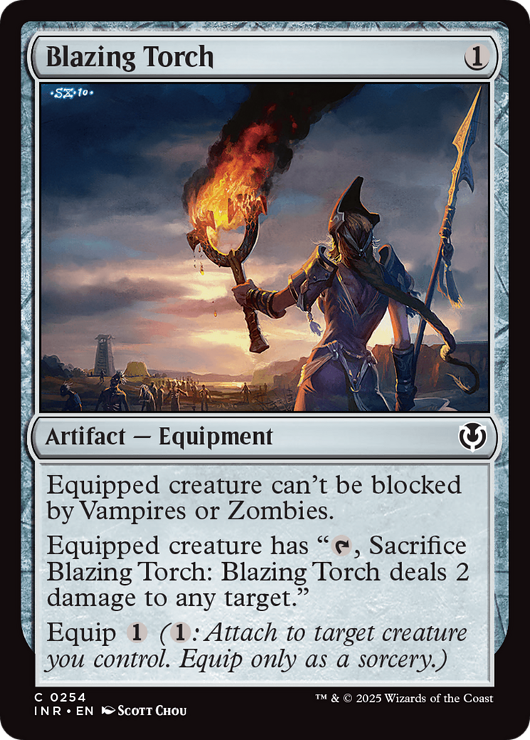 Blazing Torch [Innistrad Remastered] | Chromatic Games
