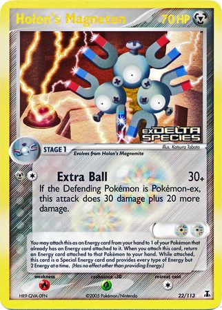 Holon's Magneton (22/113) (Stamped) [EX: Delta Species] | Chromatic Games