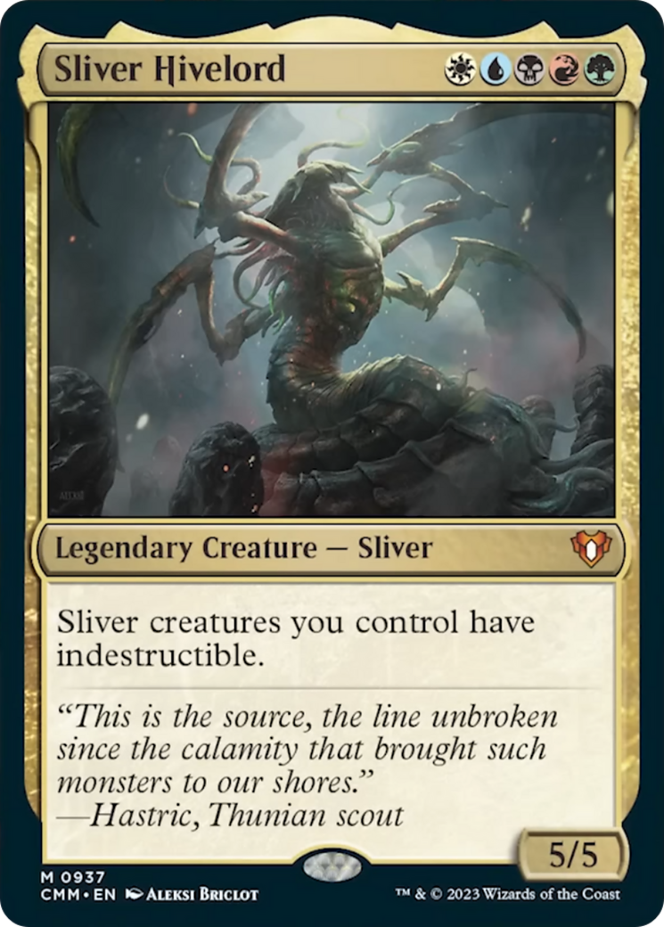 Sliver Hivelord [Commander Masters] | Chromatic Games