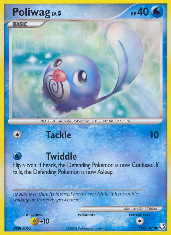 Poliwag (114/146) [Diamond & Pearl: Legends Awakened] | Chromatic Games