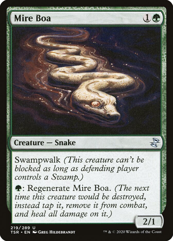 Mire Boa 219/289 (Time Spiral: Remastered)  - Foil | Chromatic Games