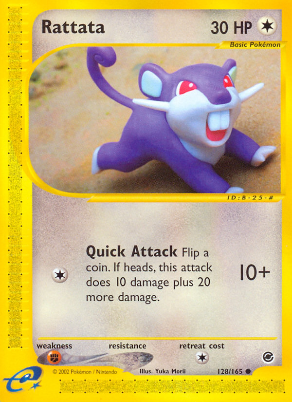 Rattata (128/165) [Expedition: Base Set] | Chromatic Games