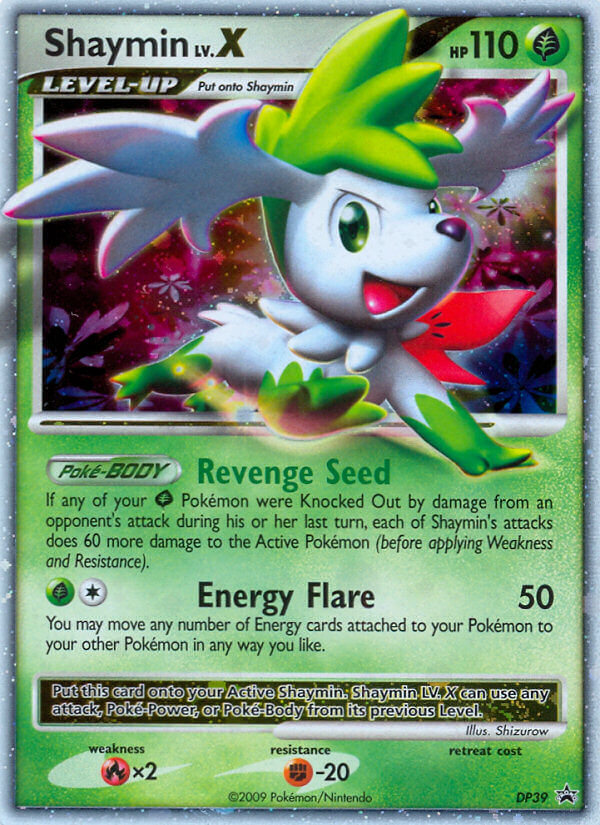 Shaymin LV.X (DP39) [Diamond & Pearl: Black Star Promos] | Chromatic Games