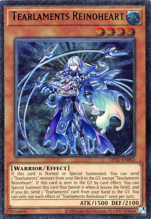 Tearlaments Reinoheart [OP21-EN002] Ultimate Rare | Chromatic Games