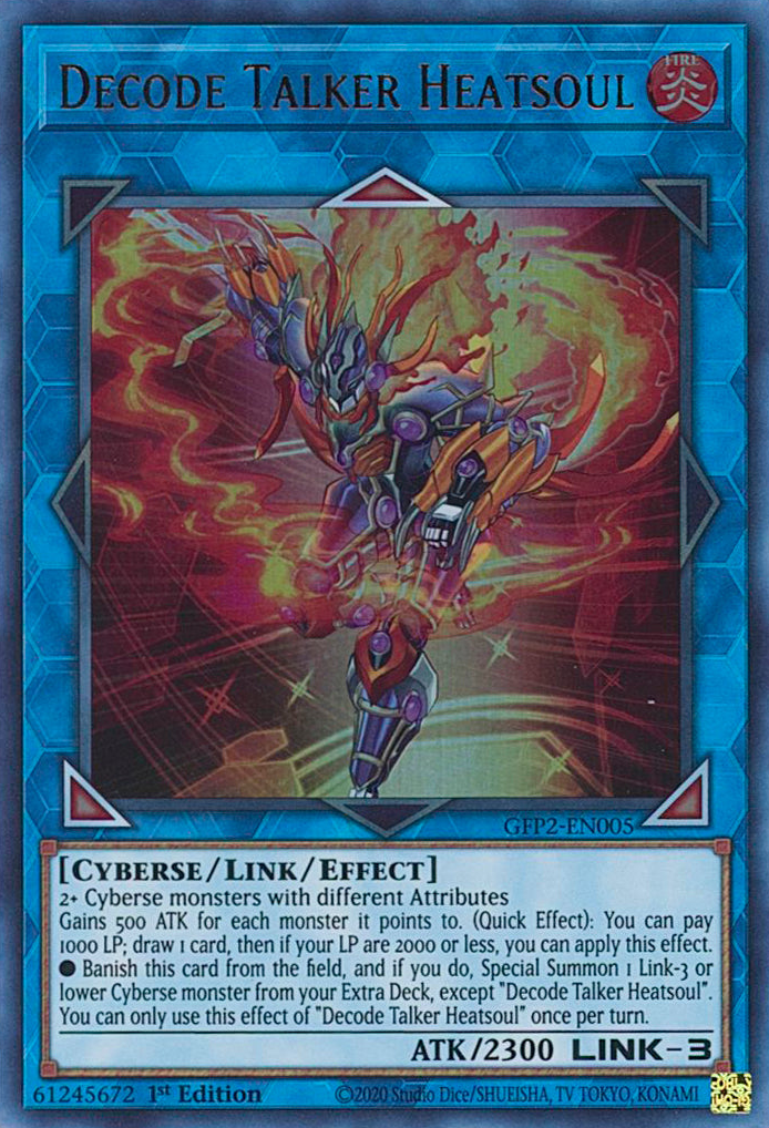 Decode Talker Heatsoul [GFP2-EN005] Ultra Rare | Chromatic Games