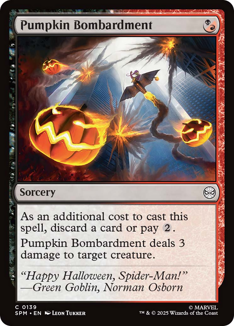 Pumpkin Bombardment [Marvel's Spider-Man] | Chromatic Games