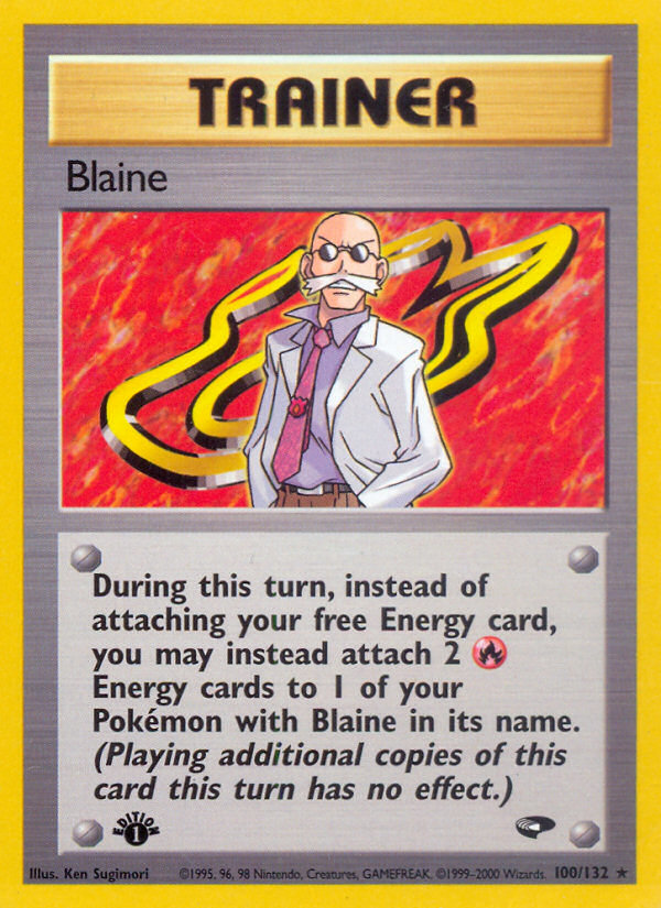 Blaine (100/132) [Gym Challenge 1st Edition] | Chromatic Games