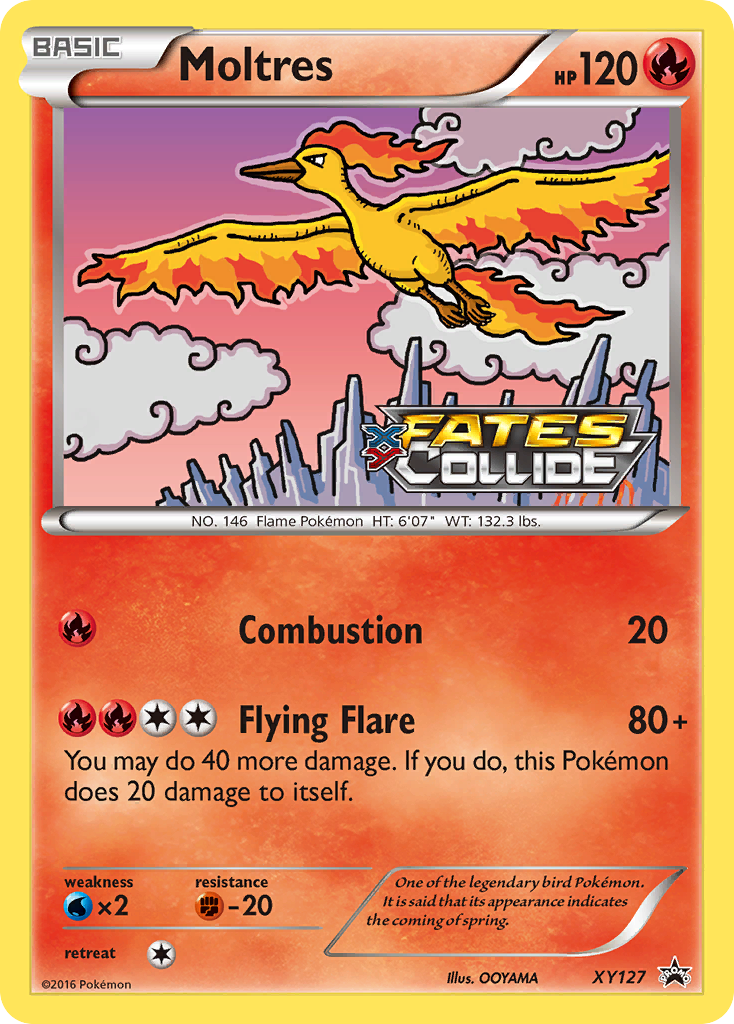 Moltres (XY127) [XY: Black Star Promos] | Chromatic Games