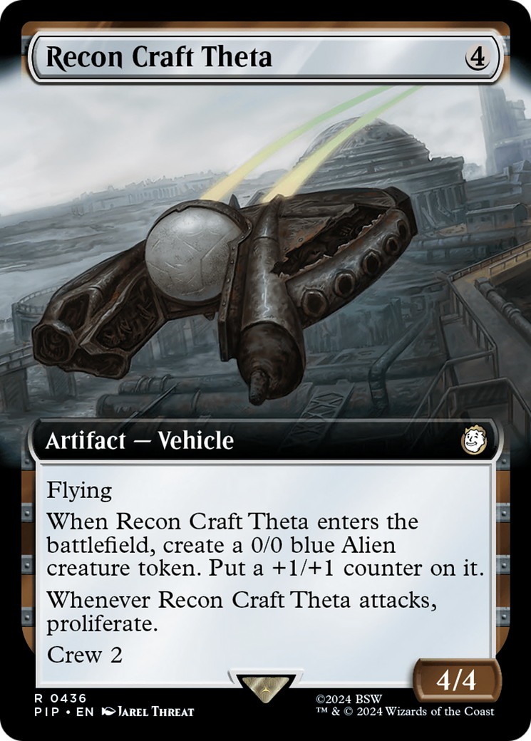 Recon Craft Theta (Extended Art) [Fallout] | Chromatic Games