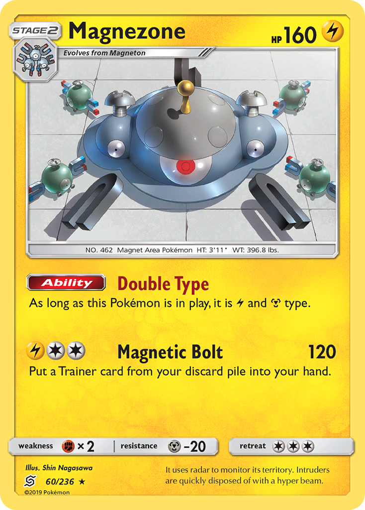 Magnezone (60/236) [Sun & Moon: Unified Minds] | Chromatic Games