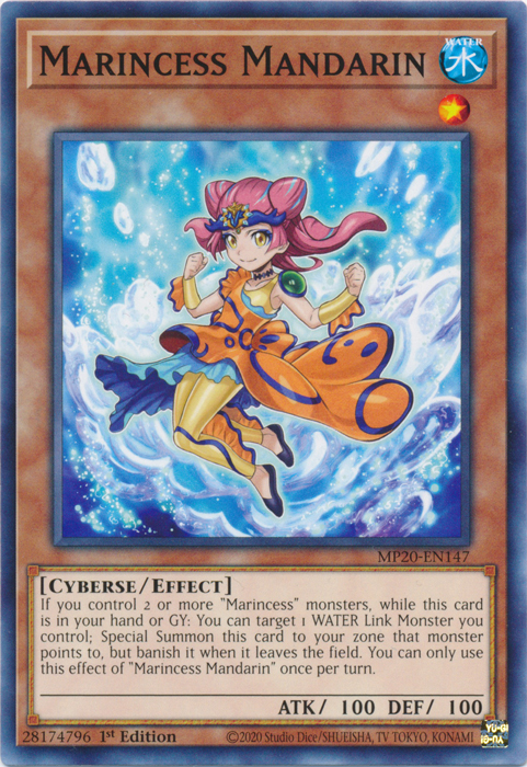 Marincess Mandarin [MP20-EN147] Common | Chromatic Games