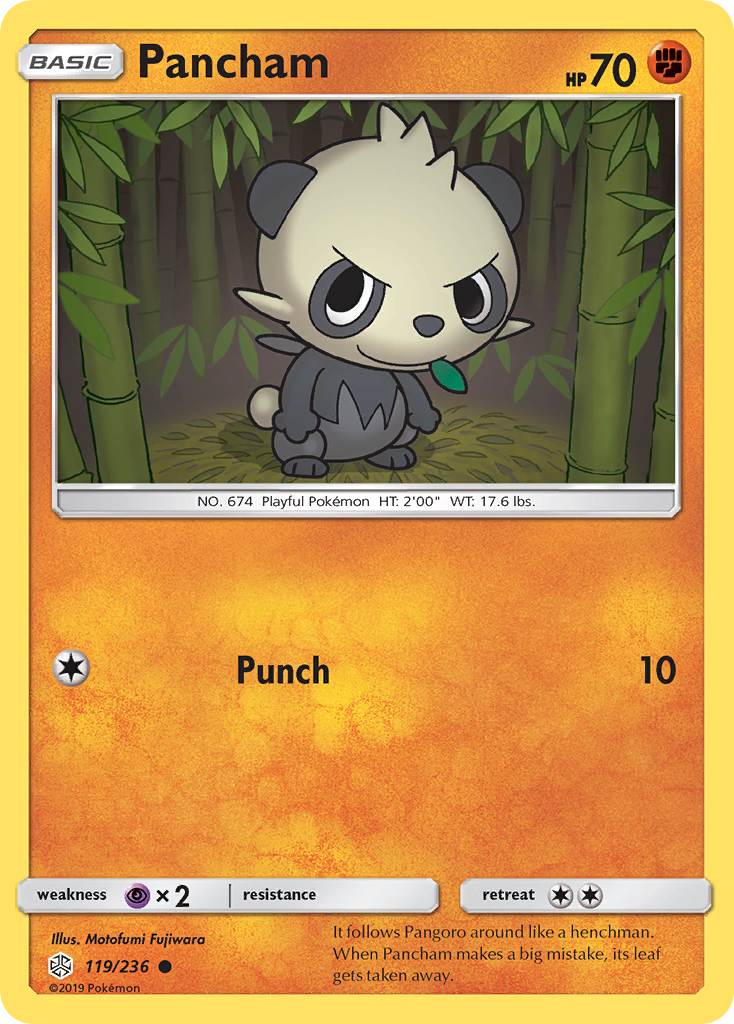 Pancham (119/236) [Sun & Moon: Cosmic Eclipse] | Chromatic Games