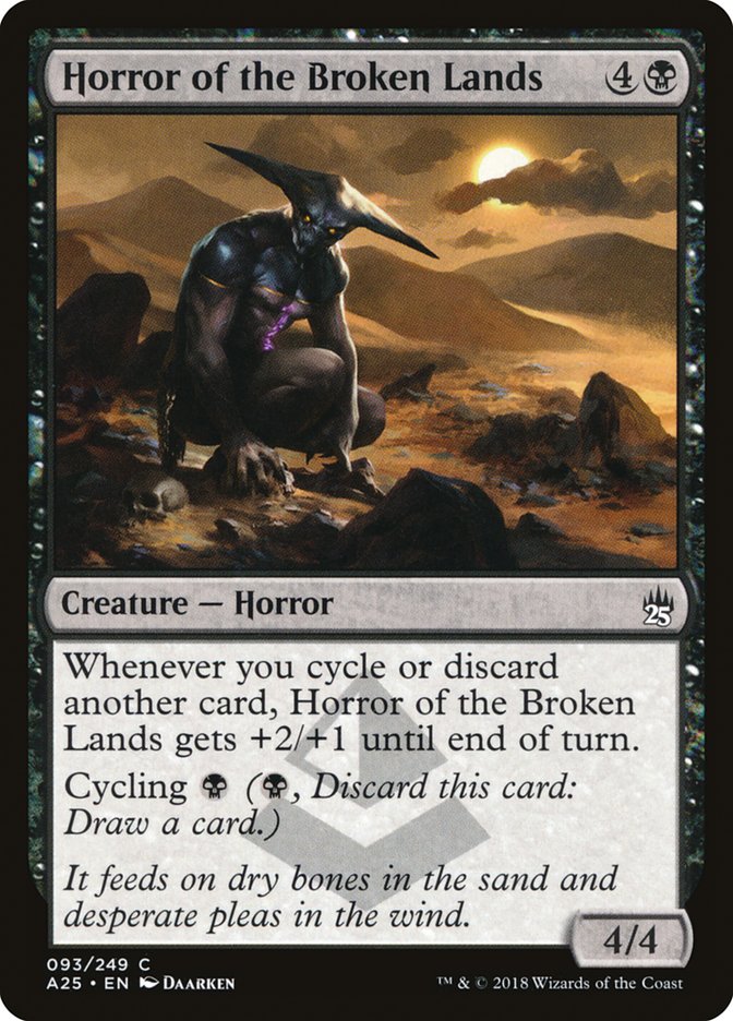 Horror of the Broken Lands 93/249 (Masters 25)  - Foil | Chromatic Games