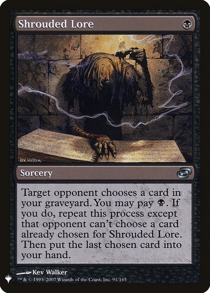 Shrouded Lore [Mystery Booster] | Chromatic Games