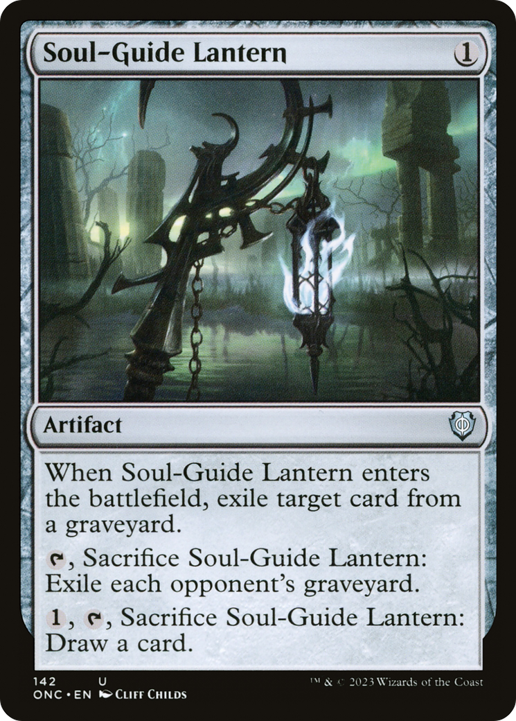 Soul-Guide Lantern [Phyrexia: All Will Be One Commander] | Chromatic Games