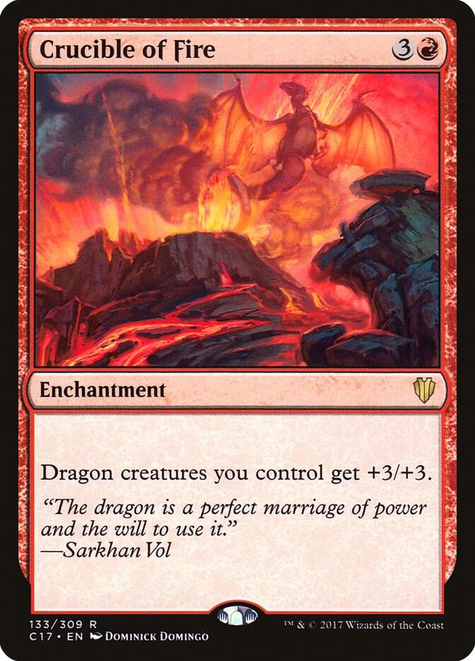 Crucible of Fire 133/309 (Commander 2017)  | Chromatic Games