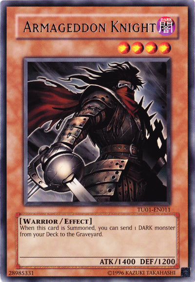 Armageddon Knight [TU01-EN011] Rare | Chromatic Games